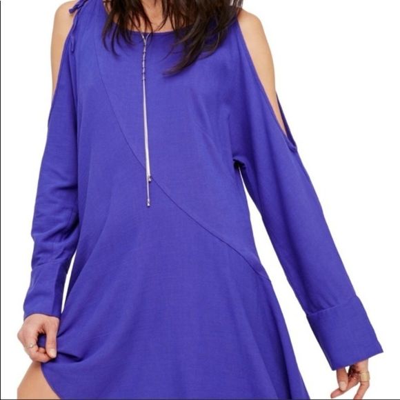 NWT Free People Clear Skies cold shoulder - s - Picture 4 of 8